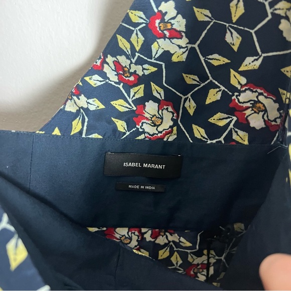 NWT Isabel Marant Rico One Shoulder Silk Dress Schitt’s Creek - Picture 6 of 10